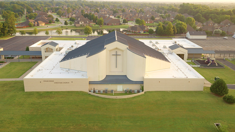Hi-Tech Commercial and Industrial Roofing in Tulsa, OK - Project - Cedar Ridge Christian Church